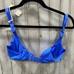 Aerie SMOOTHEZ Mesh Unlined Bra in Cobalt Blue NWT Full Coverage